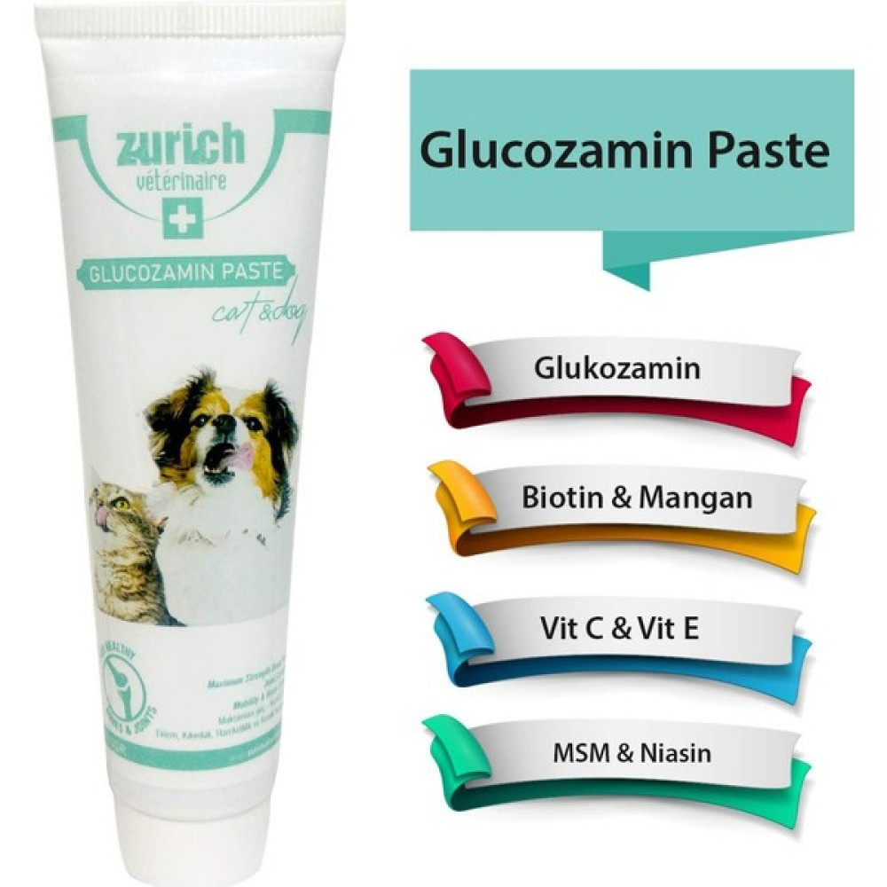 Zurich Kedi Köpek Glukozamin Paste 100 gr Evcil Hayvan Ürünleri Fiyatı