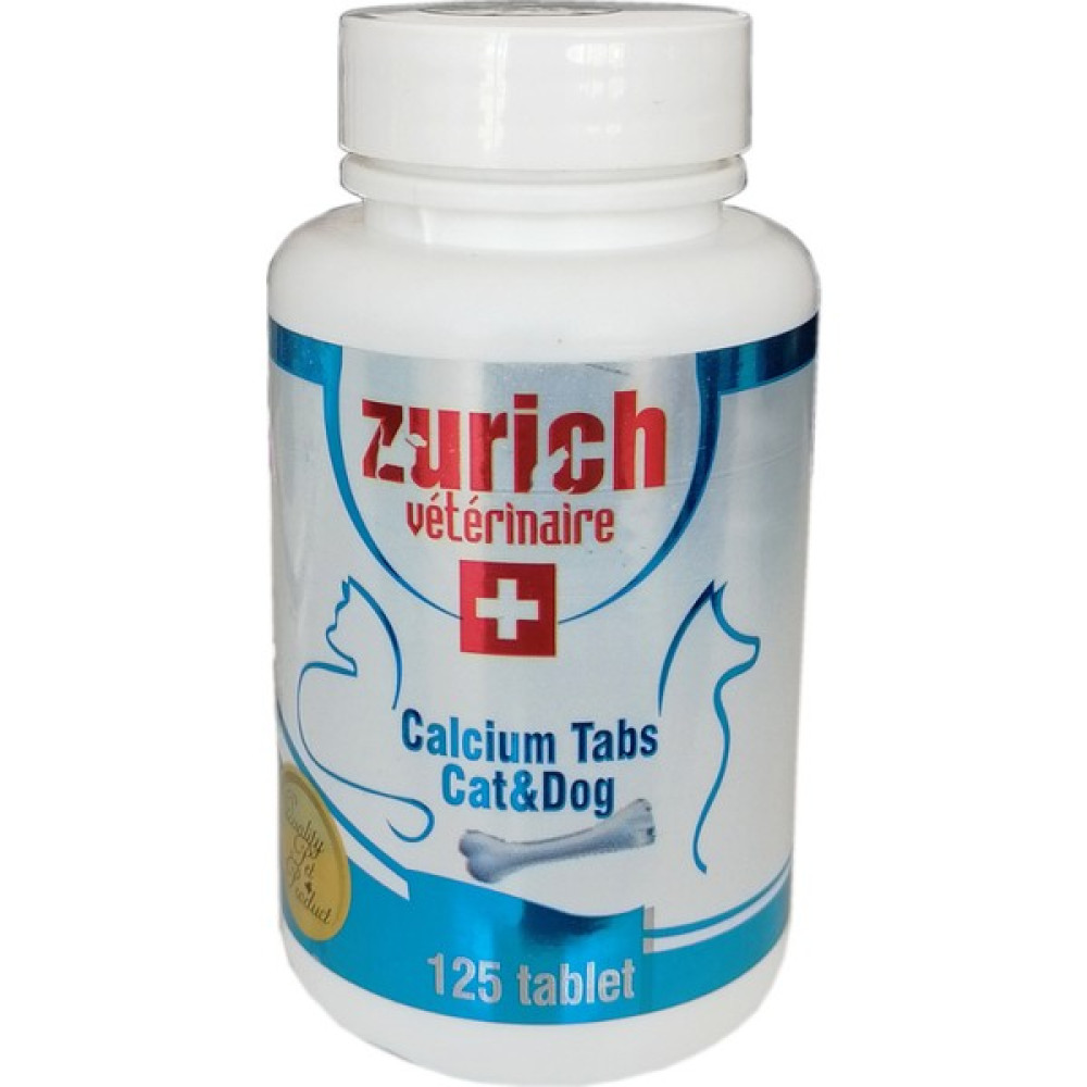 Zurich Kedi Köpek Kalsiyum Tablet 125 Adet Oto Boyaları Fiyatı