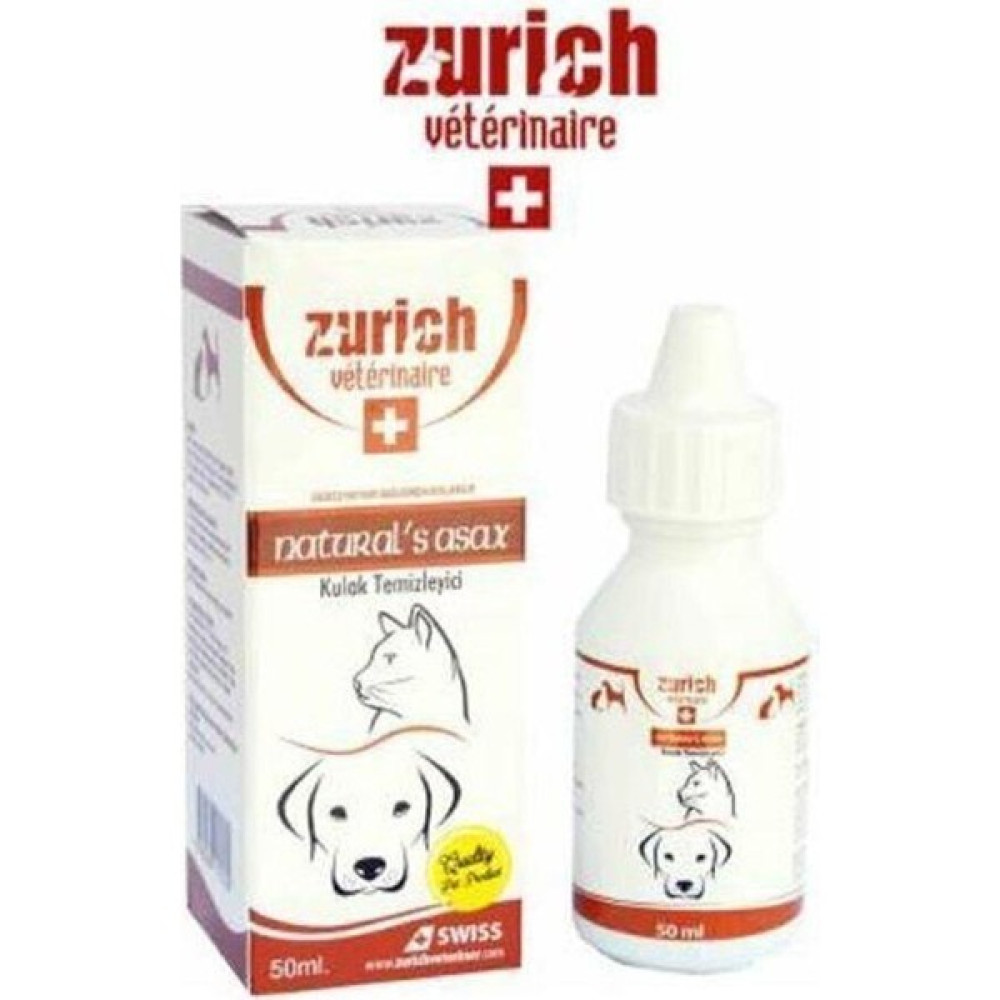 Zurich Kedi ve Köpekler Için Kulak Temizleme Solüsyonu 50ml Evcil Hayvan Ürünleri Fiyatı