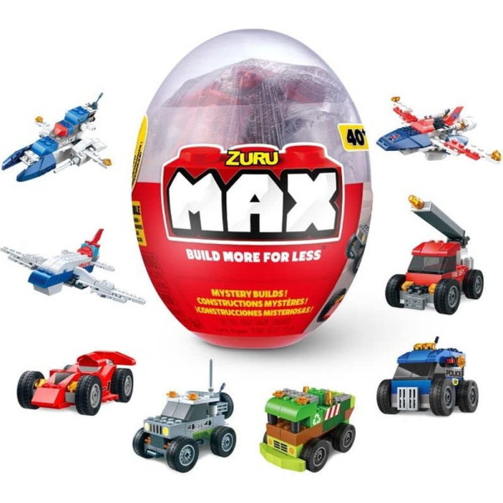 Zuru Max Build More Mystery Eggs - Toy Building Block Bundle With Mystery Egg Toy Construction Block Eğitici Oyuncak Fiyatı