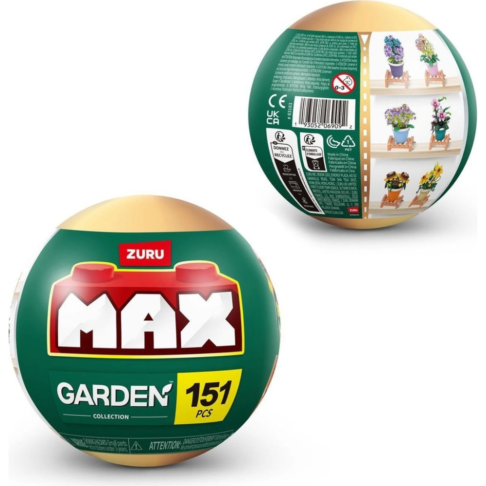 Zuru MNB08000 Max Saksı Bitkileri Sürprizi 151 Parça - 1 Adet Fiyatıdır Saksı ve Aksesuarları Fiyatı