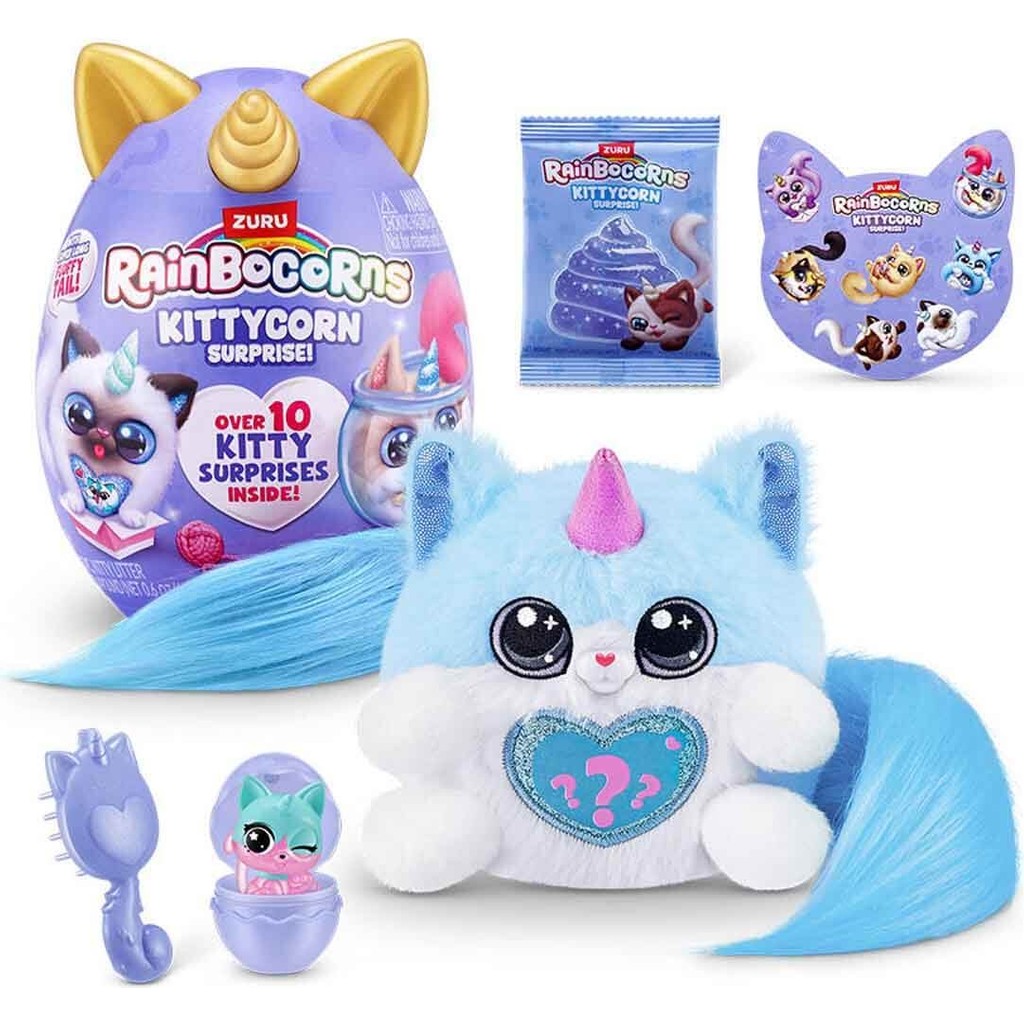 Zuru Rainbocorns Kittycorn S3 Sürpriz Paket RAR29000 Mavi Kuyruk - 001 Aksiyon Figürleri Fiyatı