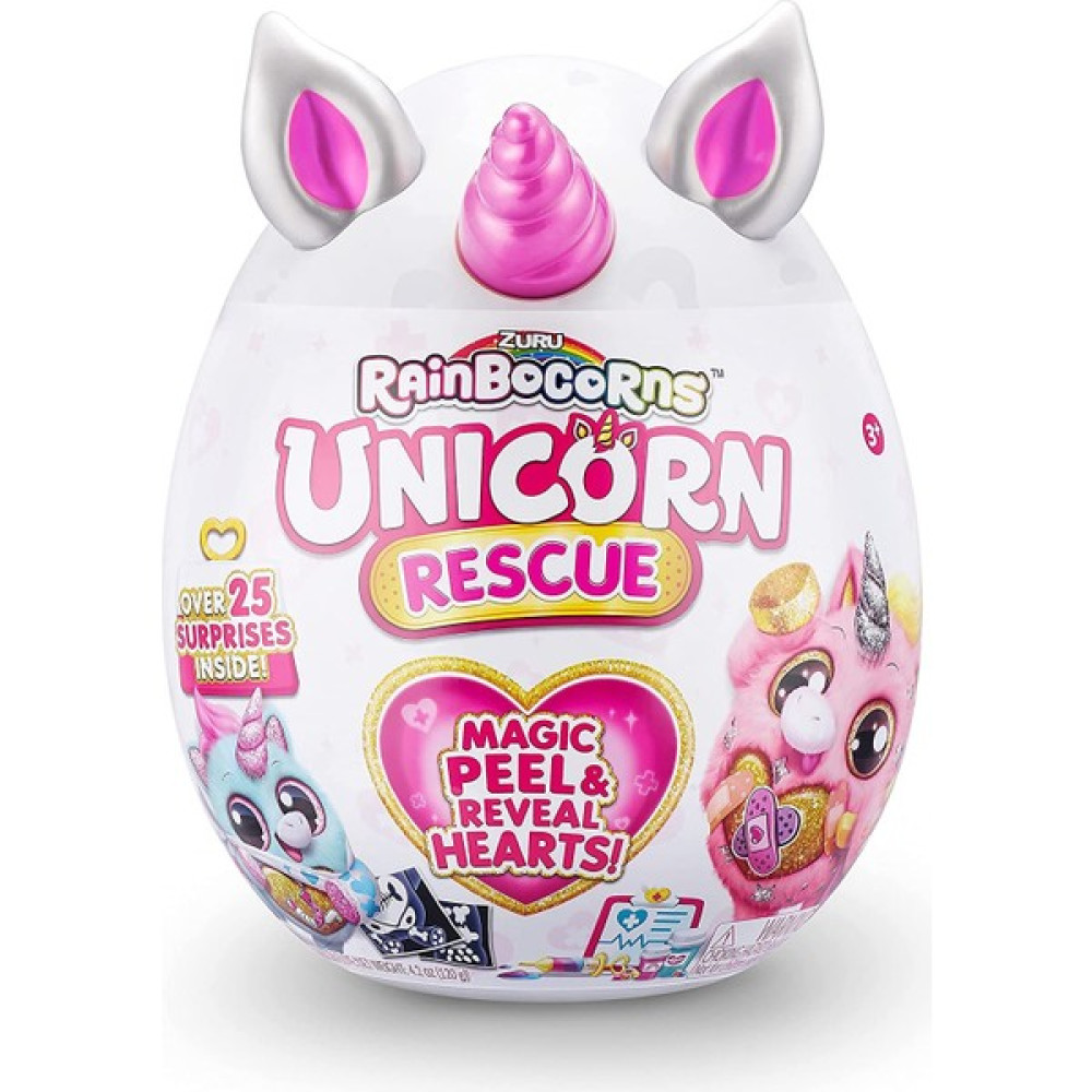 Zuru Rainbocorns Unicorn Rescue Dev Sürpriz Unicorn Peluş Renk Seçenekli - 07-Pembe Peluş Oyuncaklar Fiyatı