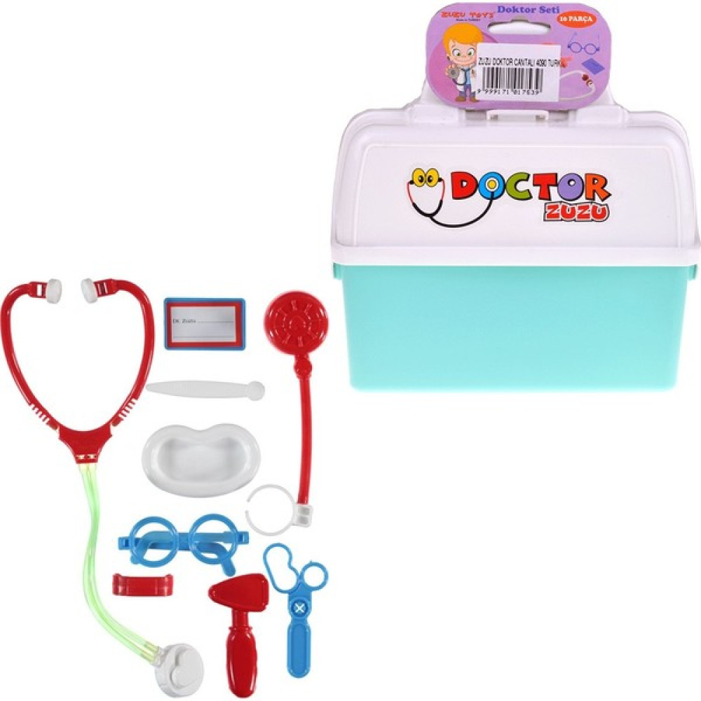 Zuzu Toys 4090 Çantalı Doktor Set - Mavi Oyun Seti Fiyatı