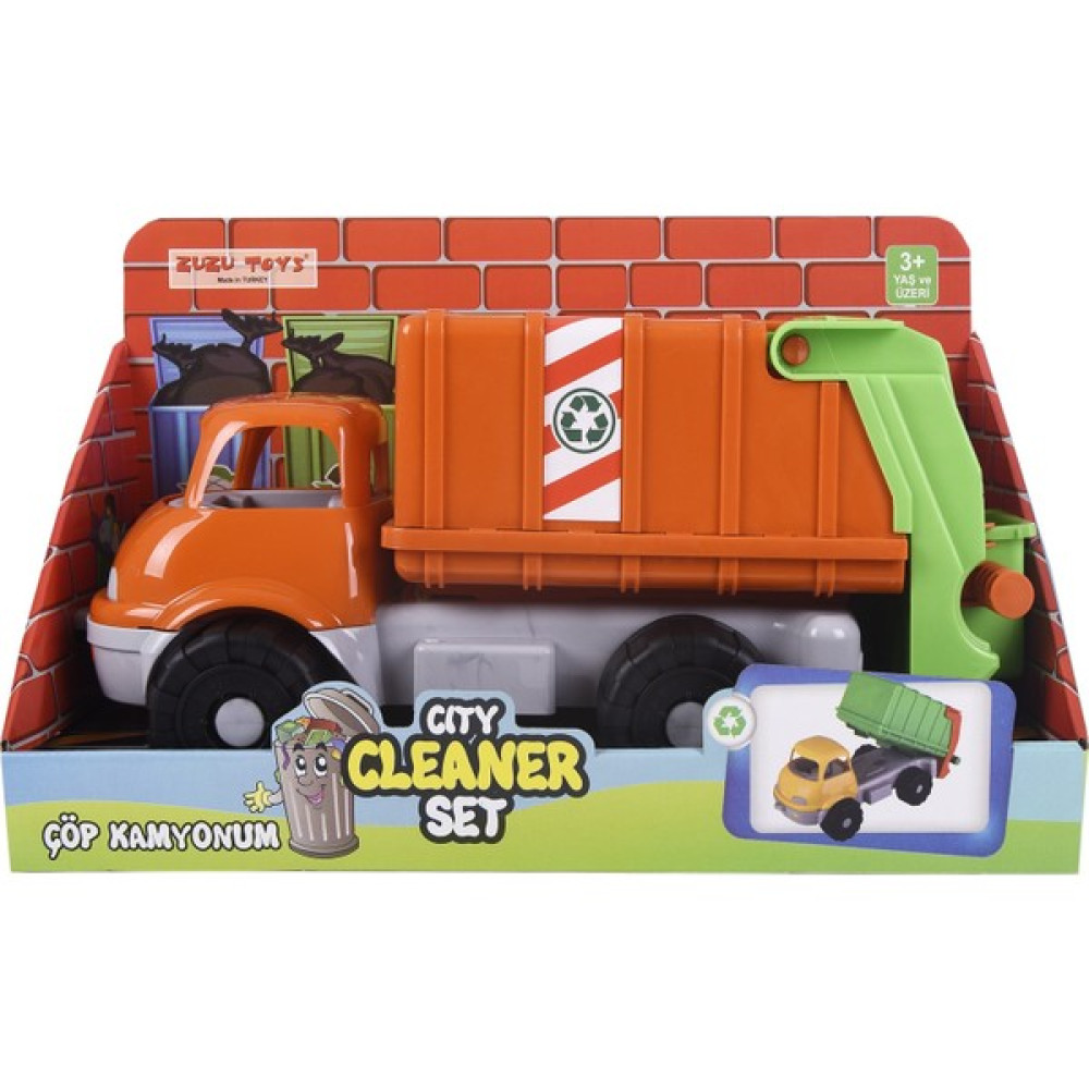 Zuzu Toys Çöp Kamyonu Turuncu Oyuncak Araç Fiyatı