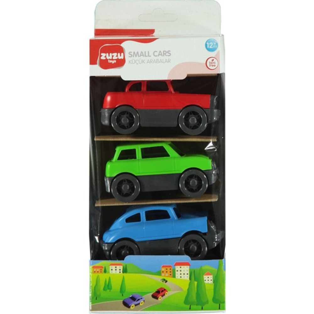 Zuzu Toys Zuzu 3'lü Küçük Arabalar Oyuncak Araç Fiyatı