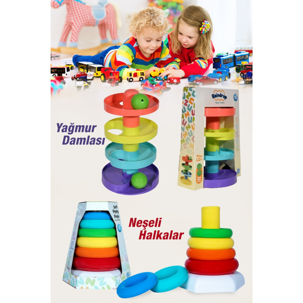 Zuzu Toys Zuzu Bebeğimin Başlangıç Oyuncak Seti No 3 Yağmur Damlası Ve Neşeli Halkalar Bebek Oyuncakları Fiyatı
