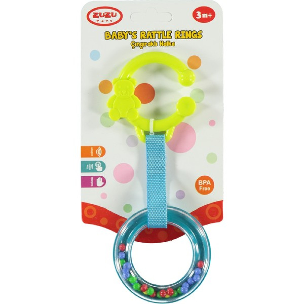 Zuzu Toys Zuzu Çıngıraklı Halka Yeşil Bebek Oyuncakları Fiyatı
