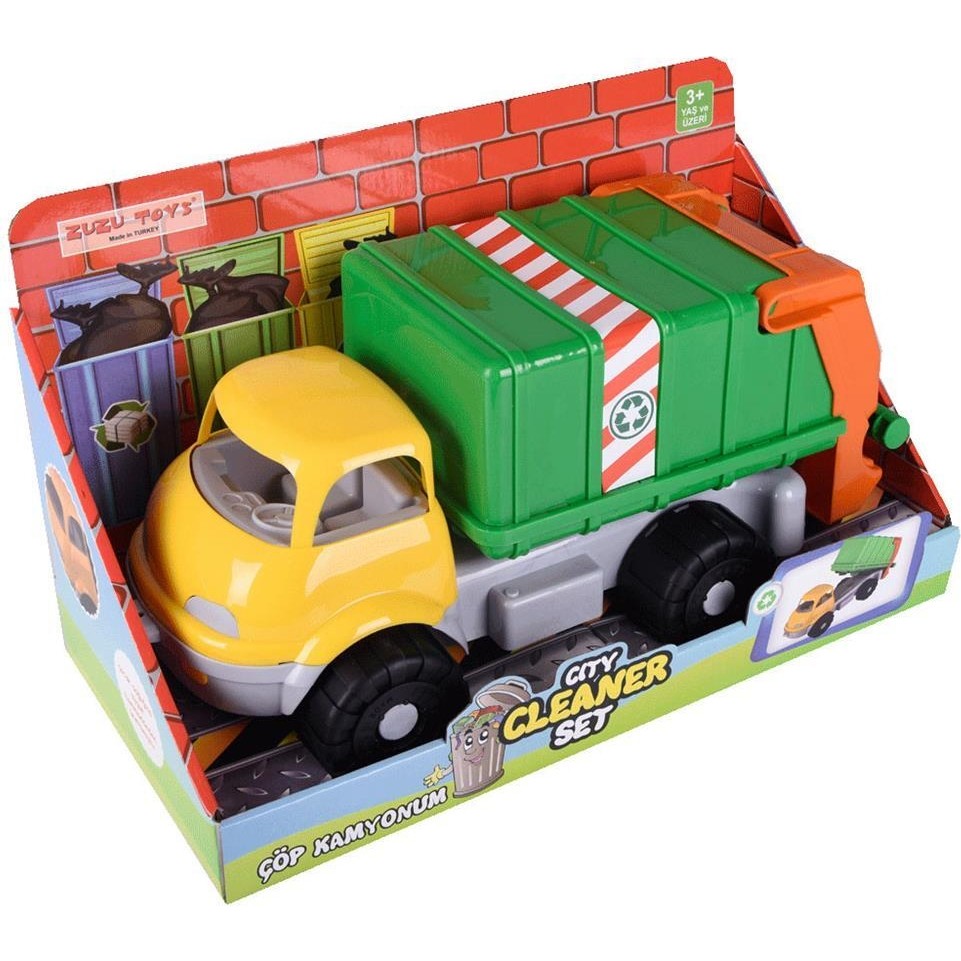 Zuzu Toys Zuzu Oyuncak Çöp Kamyonu - Renkli Anne Bebek Oyuncak Fiyatı