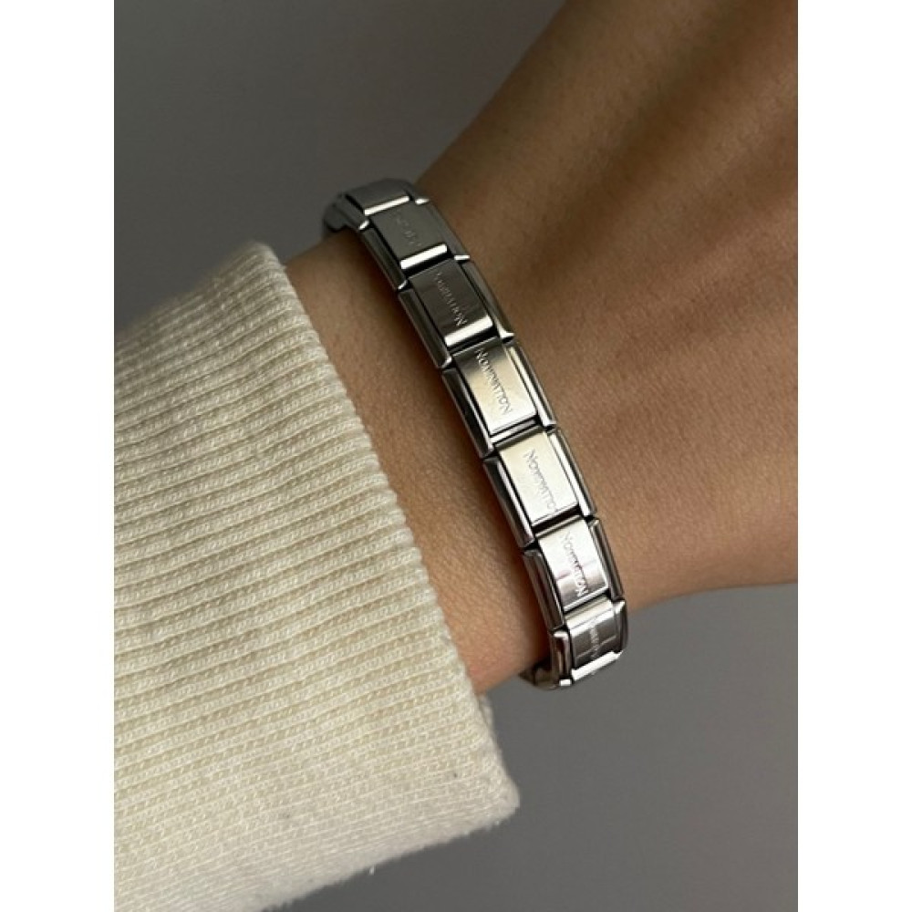 Zweig Nomination Charm Çelik Unisex Bileklik - Gümüş Saat ve Bileklik Aksesuarı Fiyatı
