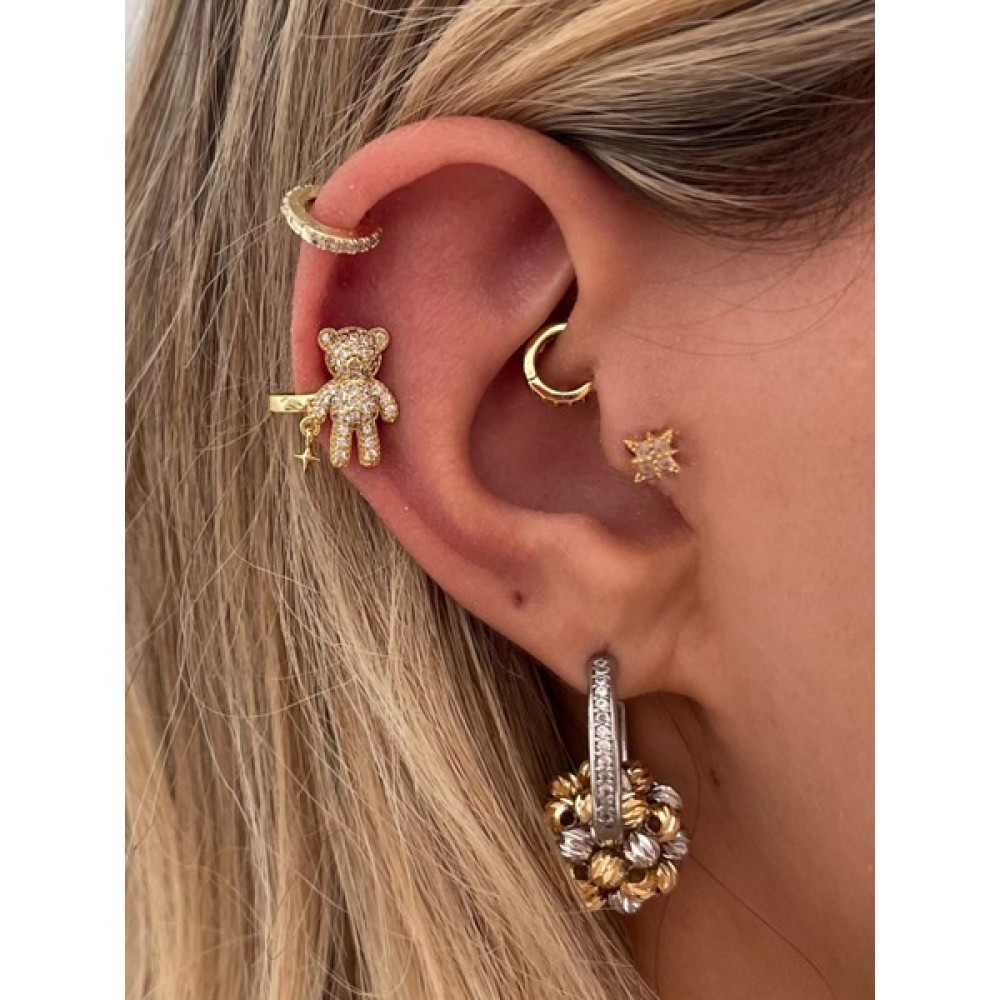 Zweig Sevimli Ayıcık Earcuff Bijuteri Küpe Fiyatı