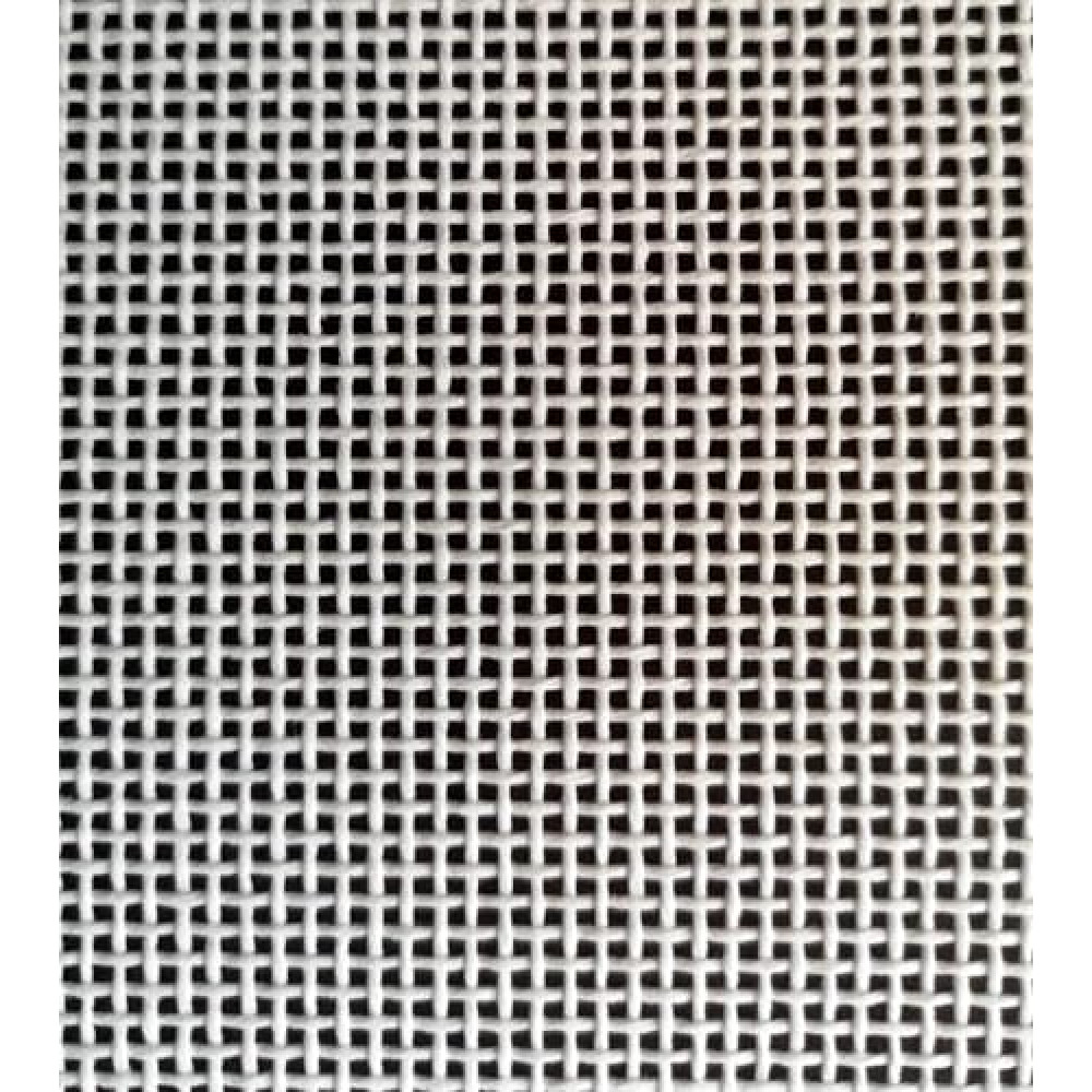 Zweigart Deluxe Mono Orange Line Needlepoint Canvas, 14 Mesh, White 18" X 20"