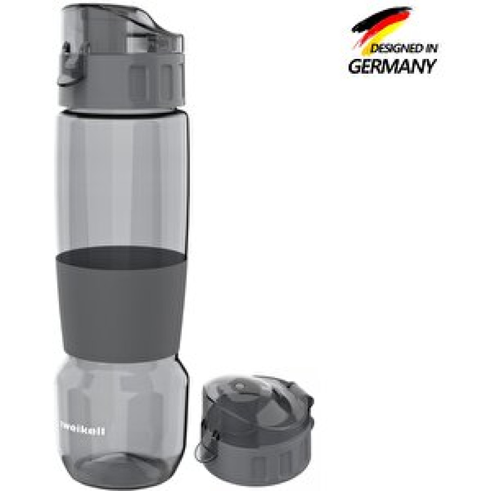 Zweikell Switch Camry Bpa İçermez 650 Ml Tritan Suluk-yedek Kapak Hediyeli Gri Matara Fiyatı