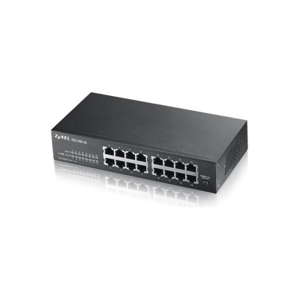 Zyxel GS1100-16 16 Port 10-100-1000 Mbps Switch Hub & Switch Fiyatı